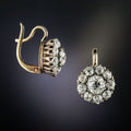 Exclusive Vintage Gold Earrings with Stone Inlay-Westeryn