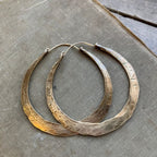 Antique Loop Earrings | Gold-Westeryn
