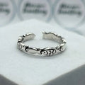 NARA – Elegant Vintage Fish Ring Made of High-Quality Sterling Silver-Westeryn