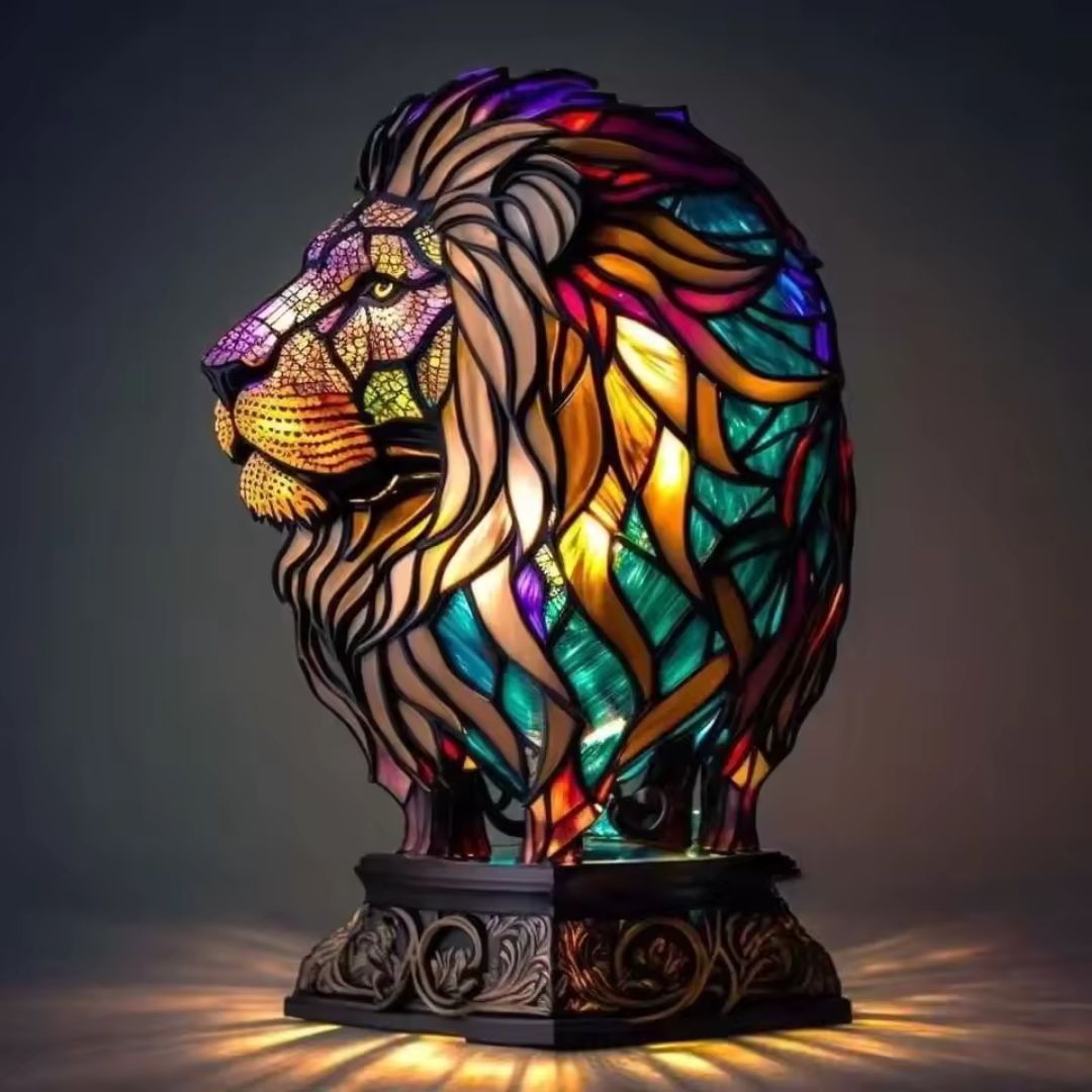 GlowLion - handcrafted lamp that makes hearts shine-Westeryn