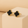 Clover Leaf Earrings in Gold-Westeryn