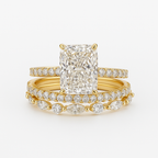 Jaily 3PC Wedding Ring Set | Gold-Westeryn