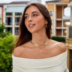 China - Drop Hoop Earrings-Westeryn