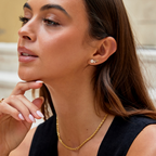 Crystal White Flower Earrings-Westeryn