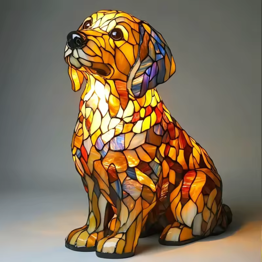 Luminous Dog - The Handmade Lamp That Makes Hearts Shine-Westeryn