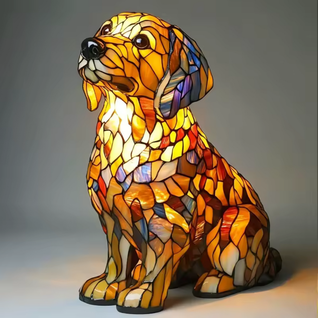 Luminous Dog - The Handmade Lamp That Makes Hearts Shine-Westeryn