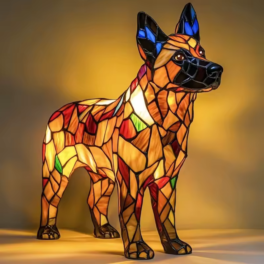 Luminous Dog - The Handmade Lamp That Makes Hearts Shine-Westeryn