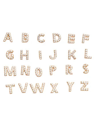 Initial Earring 1pc | Gold-Westeryn