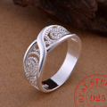 Silver Infinity Engraved Ring-Westeryn