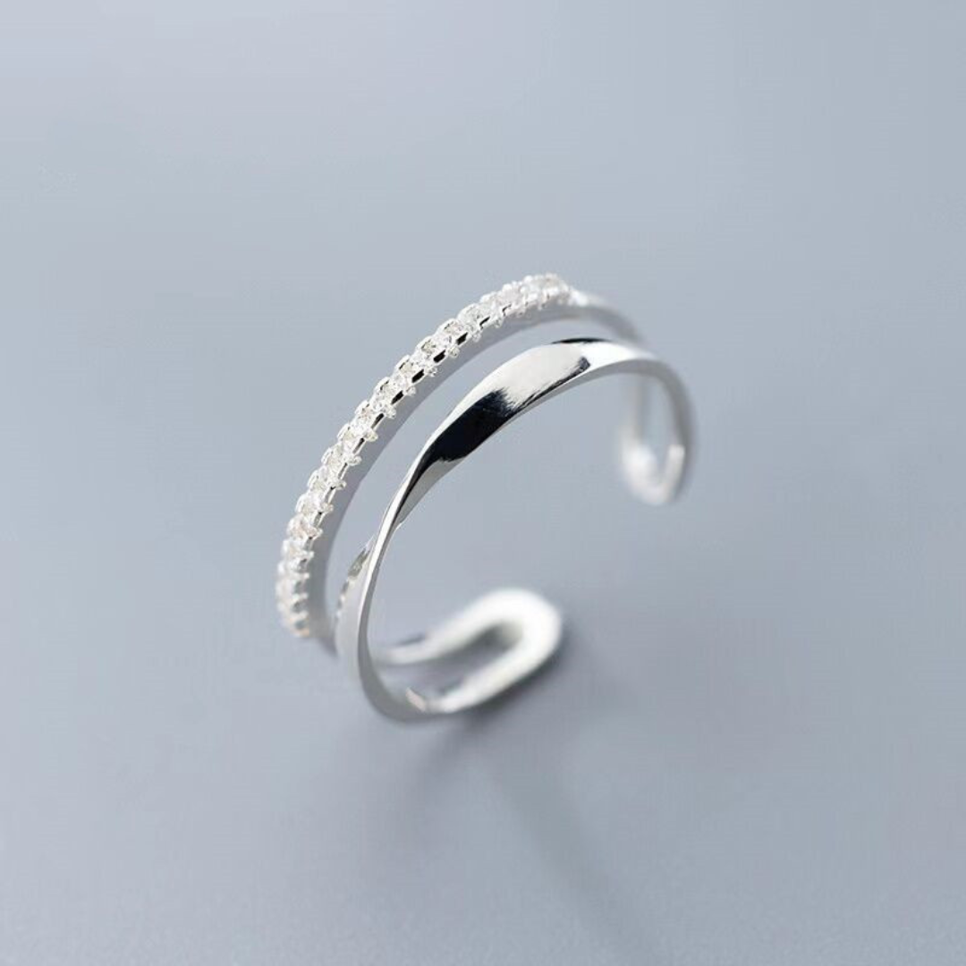 Adjustable Silver Ring-Westeryn