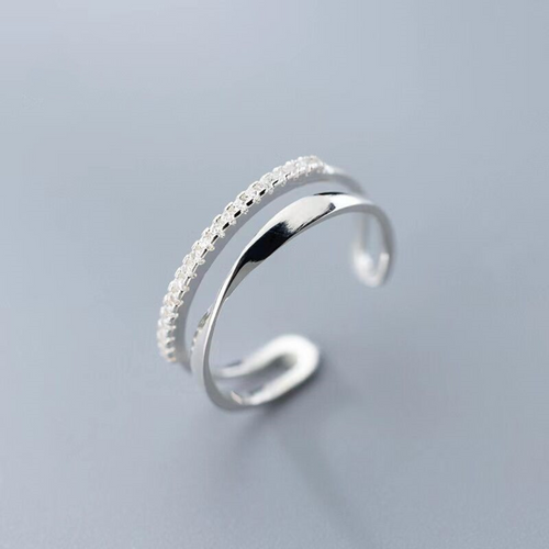 Adjustable Silver Ring-Westeryn