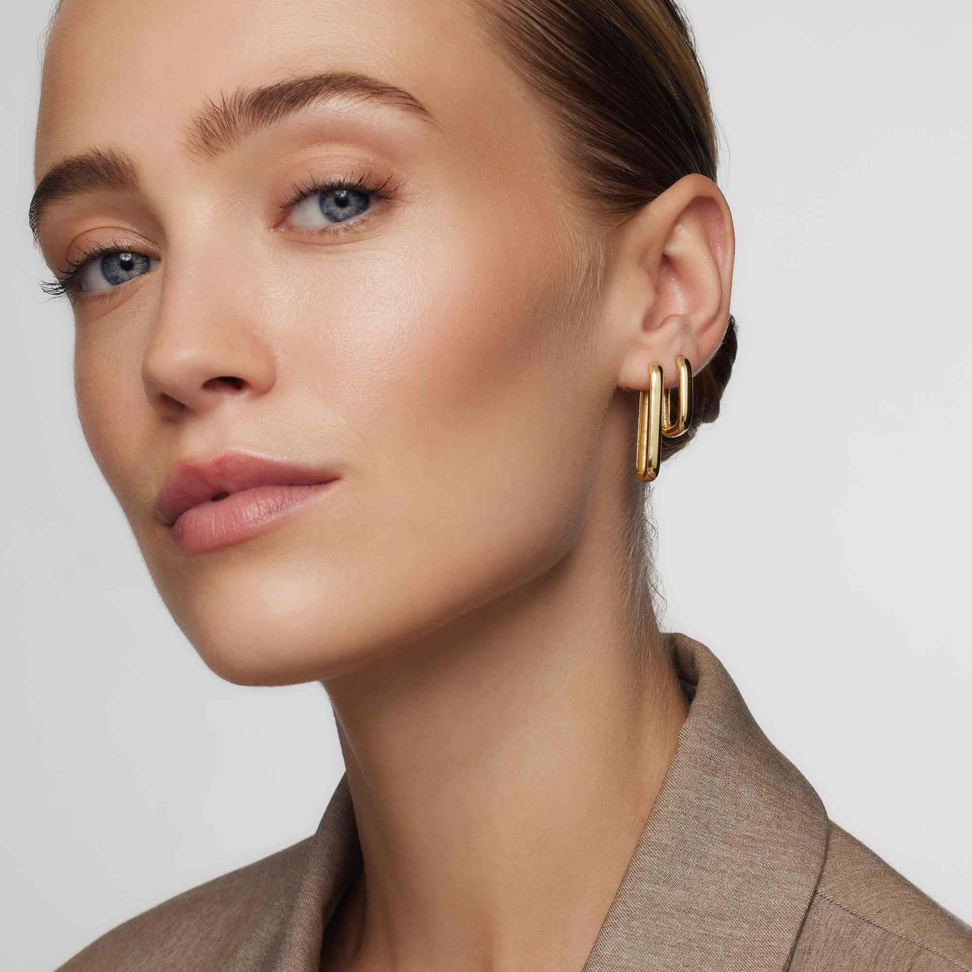 Large Icon Hoops | Gold-Westeryn