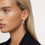Gia Statement Hoops | Gold-Westeryn