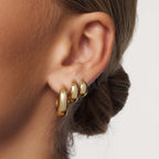 Rue Statement Hoops | Gold-Westeryn