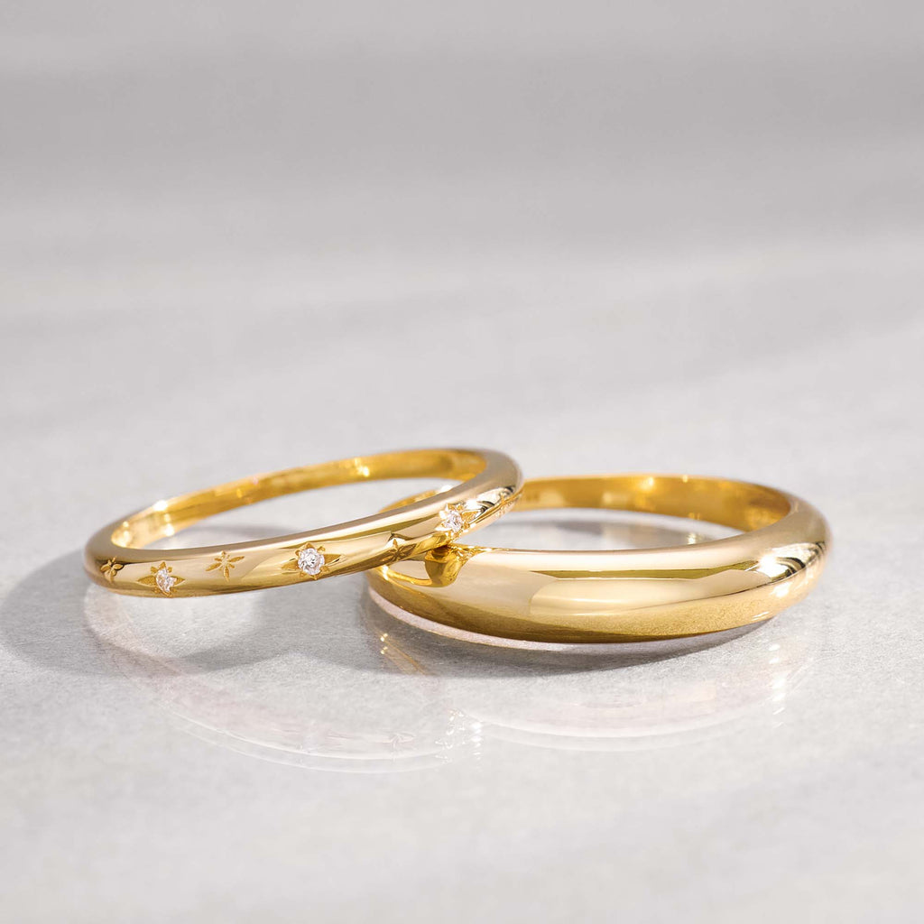 Midi Dome Ring | Gold-Westeryn