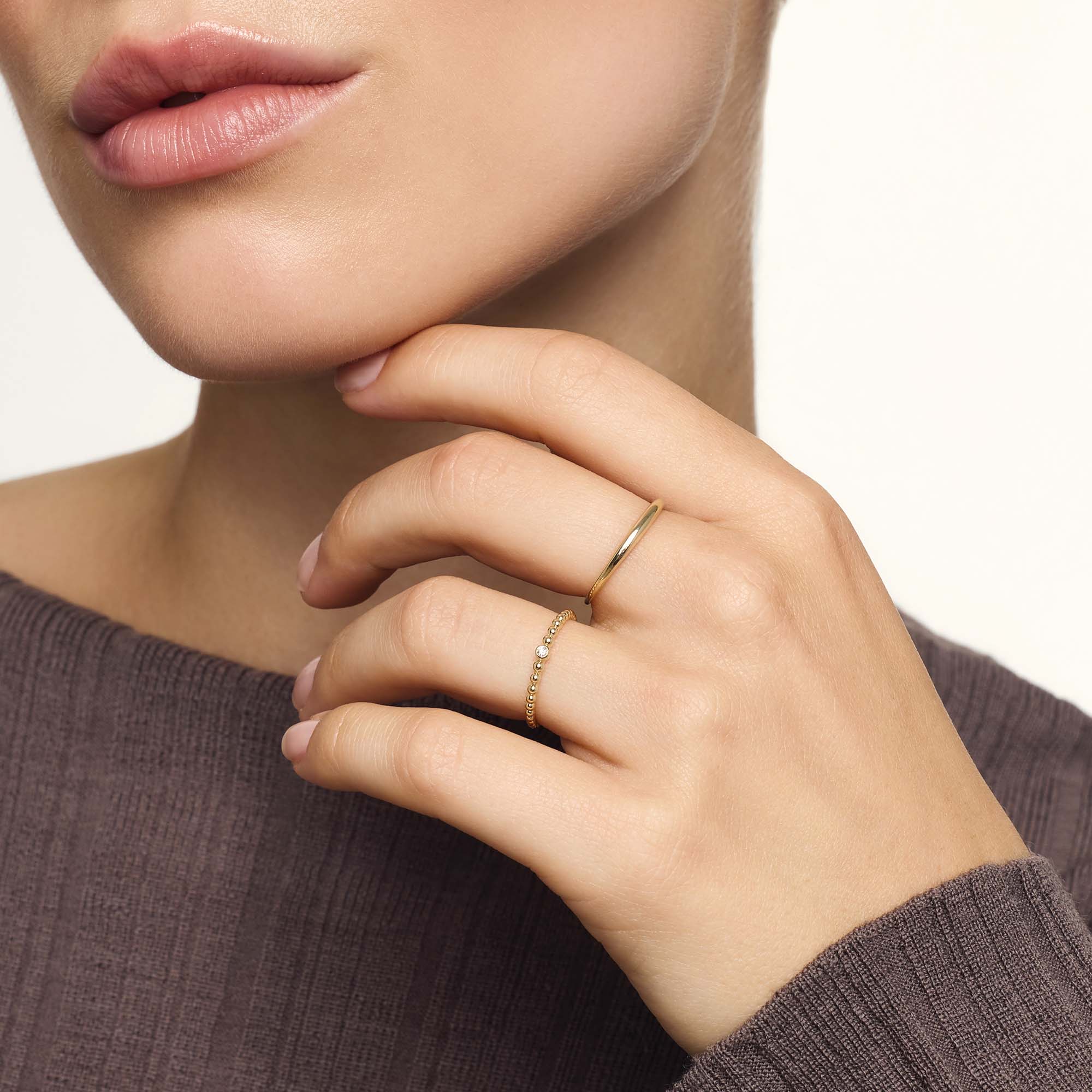 Slim Dome Ring | Gold-Westeryn
