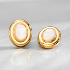 Giselle Pearl Earrings | Gold-Westeryn