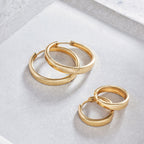 Gia Statement Hoops | Gold-Westeryn