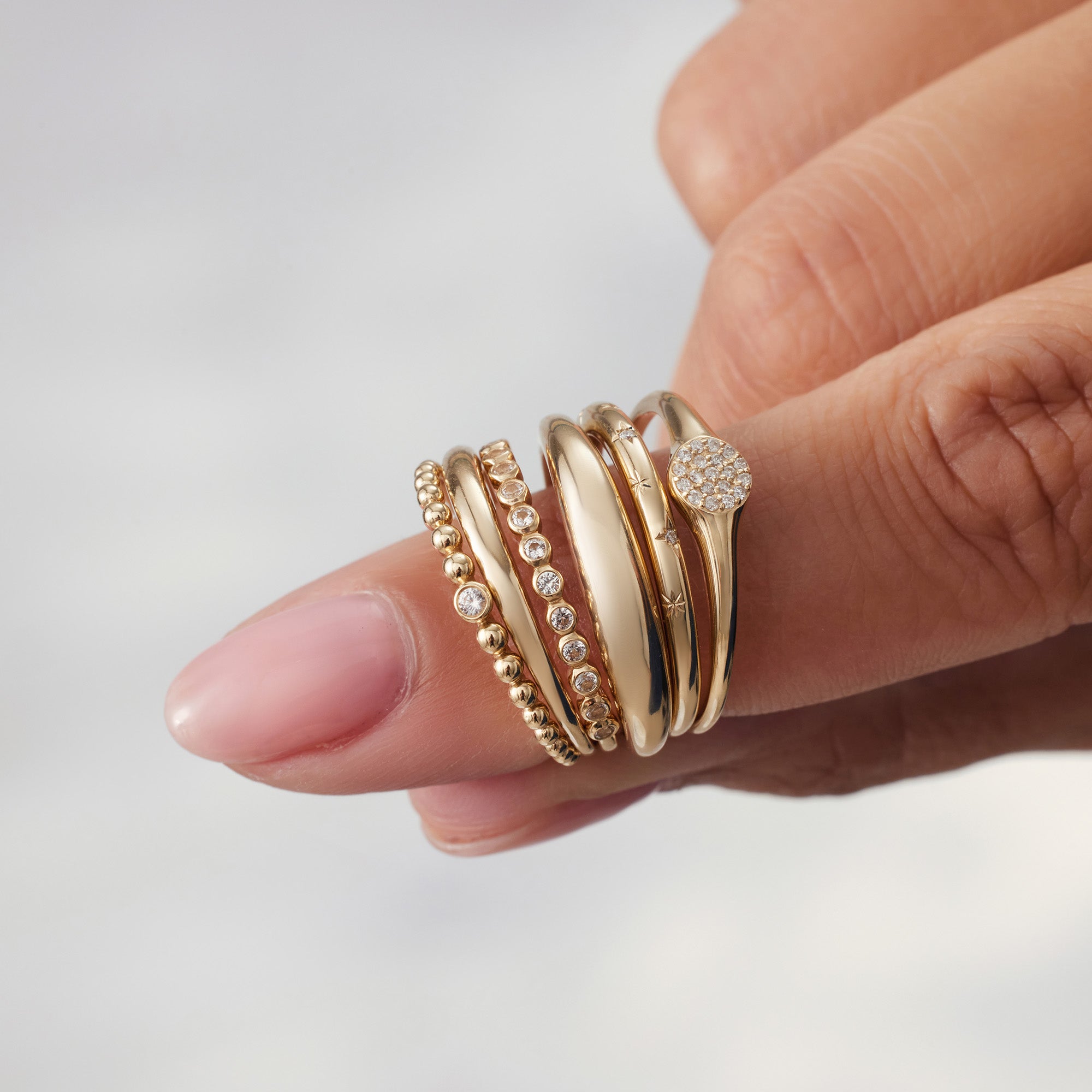 Slim Dome Ring | Gold-Westeryn