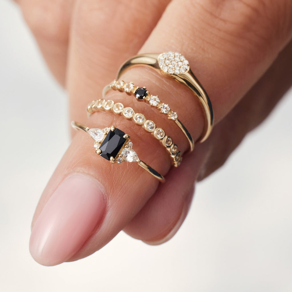 Diamond Bubble Ring | Gold-Westeryn