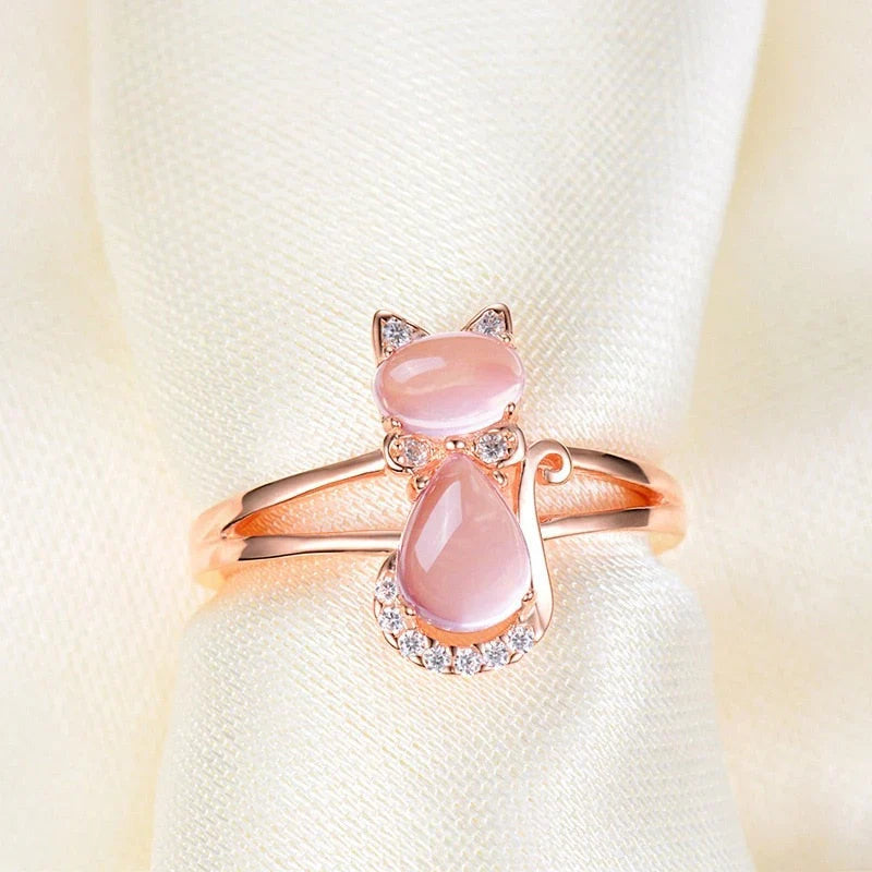 Cat Ring in Rose Gold | Rose Gold-Westeryn