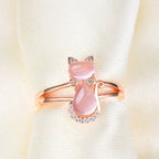 Cat Ring in Rose Gold | Rose Gold-Westeryn