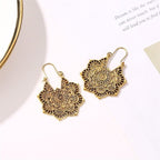 Lotus Mandala Earrings-Westeryn