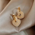Yuli Heart Pearl Earrings-Westeryn