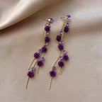 Blooming Elegance Rose Earrings-Westeryn