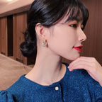 Yuli Heart Pearl Earrings-Westeryn