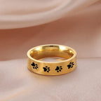 Whispering Paw Print Ring-Westeryn