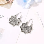 Lotus Mandala Earrings-Westeryn