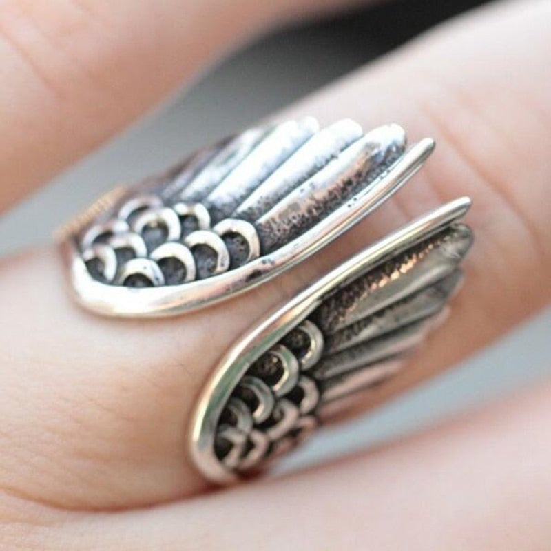 Adjustable Angel Ring in 925 Sterling Silver-Westeryn