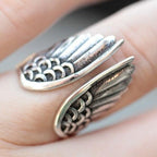 Adjustable Angel Ring in 925 Sterling Silver-Westeryn