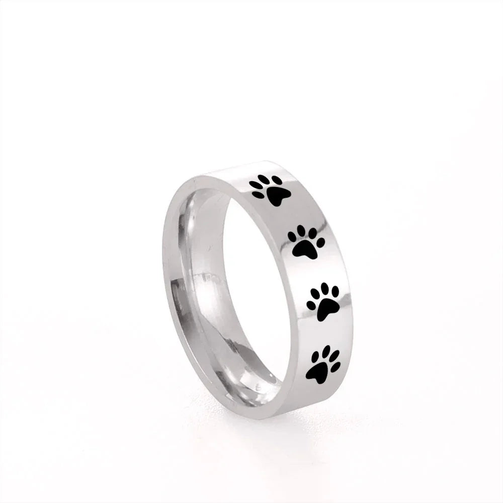 Whispering Paw Print Ring-Westeryn