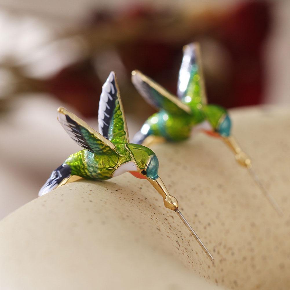Whimsical Hummingbird Earrings-Westeryn