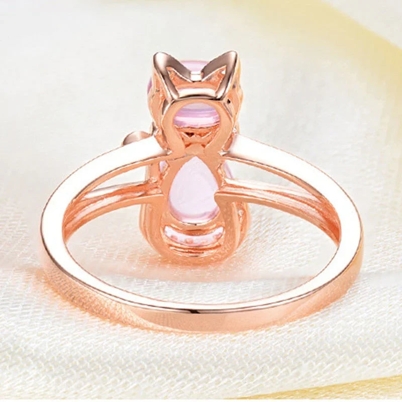 Cat Ring in Rose Gold | Rose Gold-Westeryn