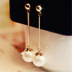 Exclusive Handcrafted Pearl Drop Earrings-Westeryn