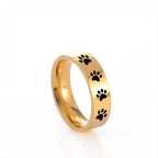 Whispering Paw Print Ring-Westeryn