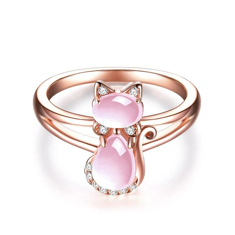 Cat Ring in Rose Gold | Rose Gold-Westeryn
