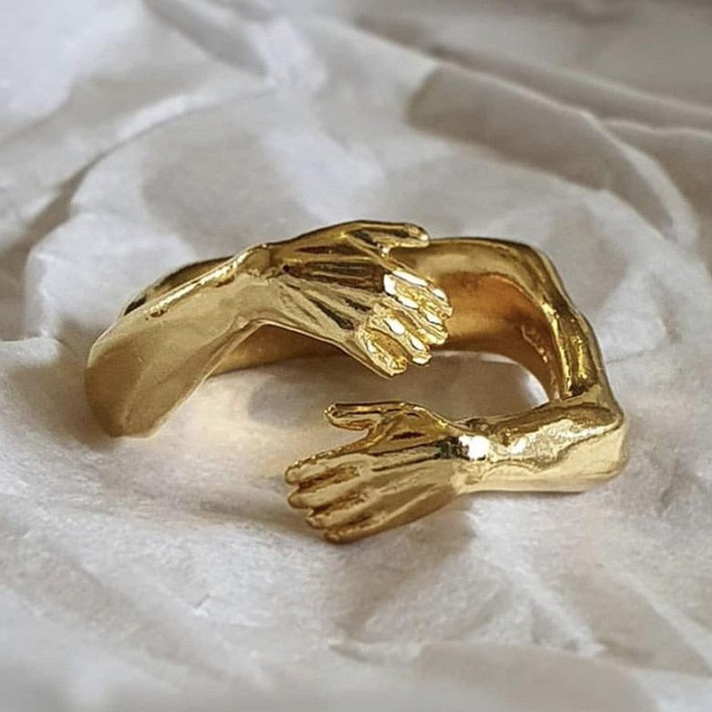 Embrace Me Ring in Silver