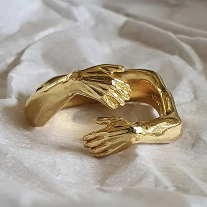 Embrace Me Ring in Silver