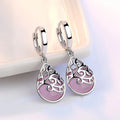 Exquisite Tree of Life Earrings | White Gold-Westeryn