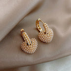 Yuli Heart Pearl Earrings-Westeryn