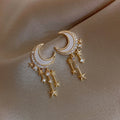 Luxurious Moonlight Earrings-Westeryn