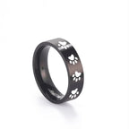 Whispering Paw Print Ring-Westeryn