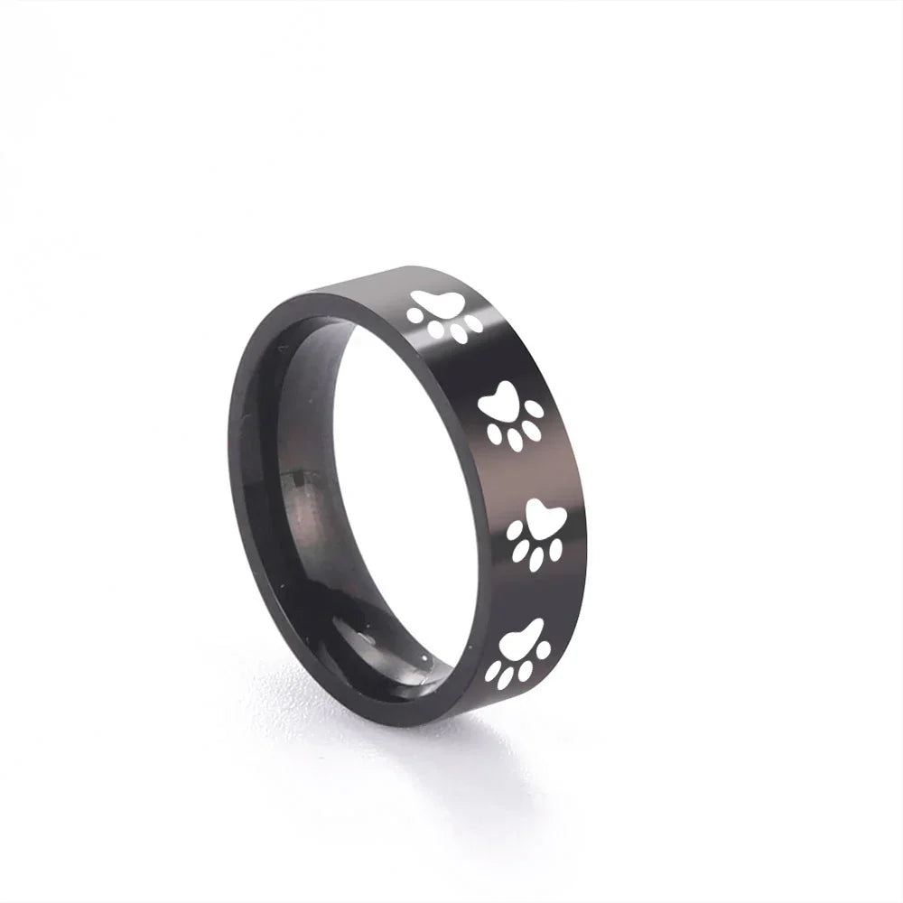 Whispering Paw Print Ring-Westeryn