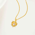 Moonstone Necklace - Heart Shape-Westeryn