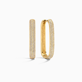 Large Icon Pavé Hoops | Gold-Westeryn