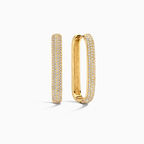 Large Icon Pavé Hoops | Gold-Westeryn